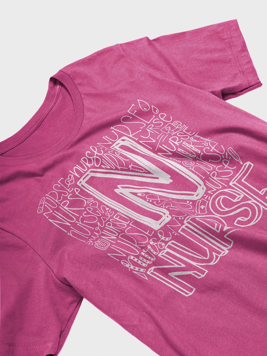 Nurse Typography Tee product image (3)