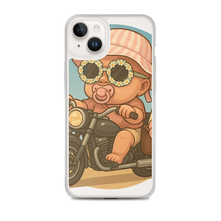 Baby Biker Adventure iPhone® Case product image (1)