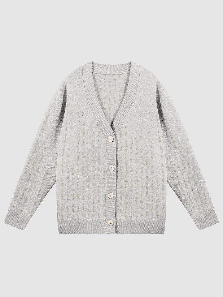 Linear Thought Unisex Cardigan (Exclusive) product image (1)