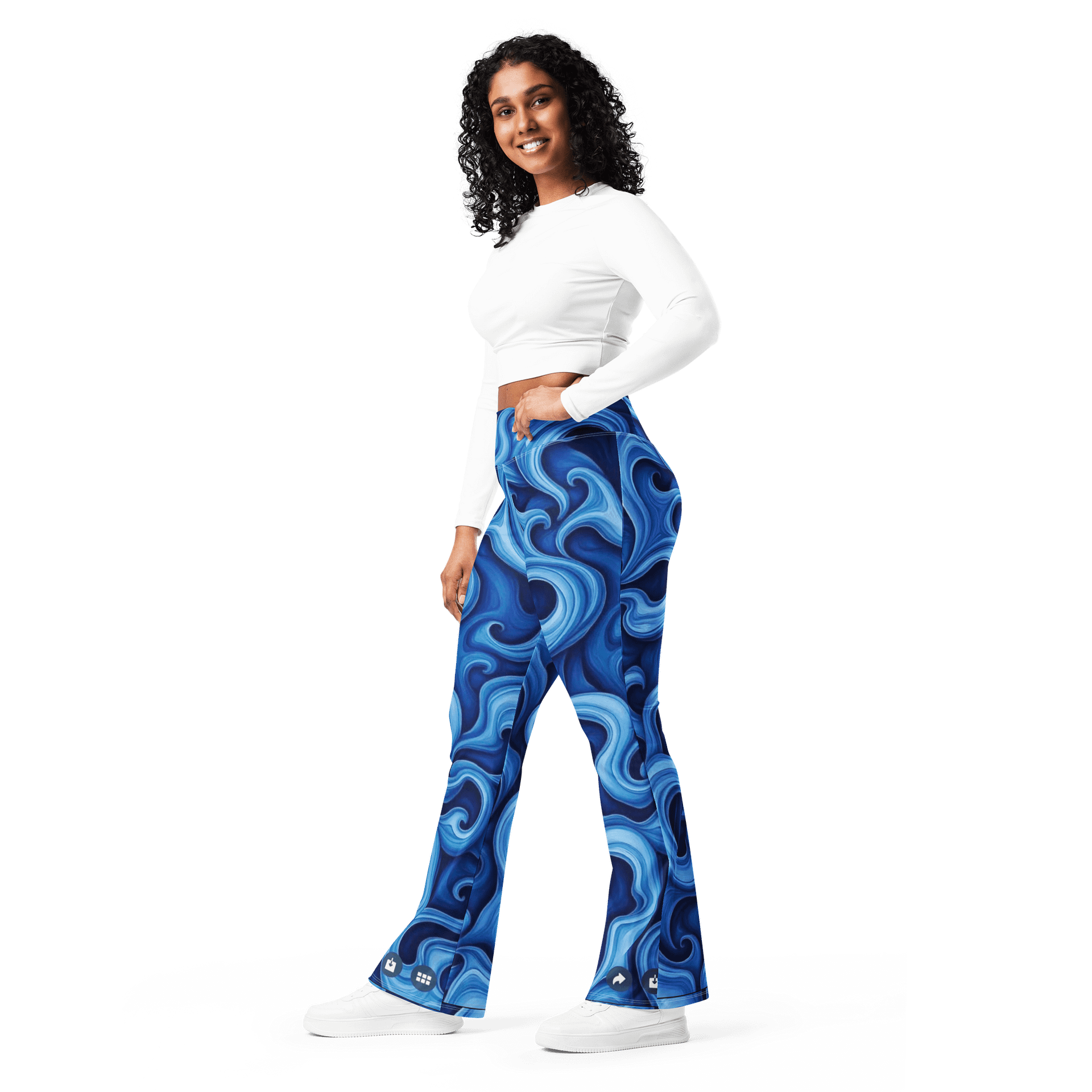 Eco-Chic Flare Leggings product image (4)