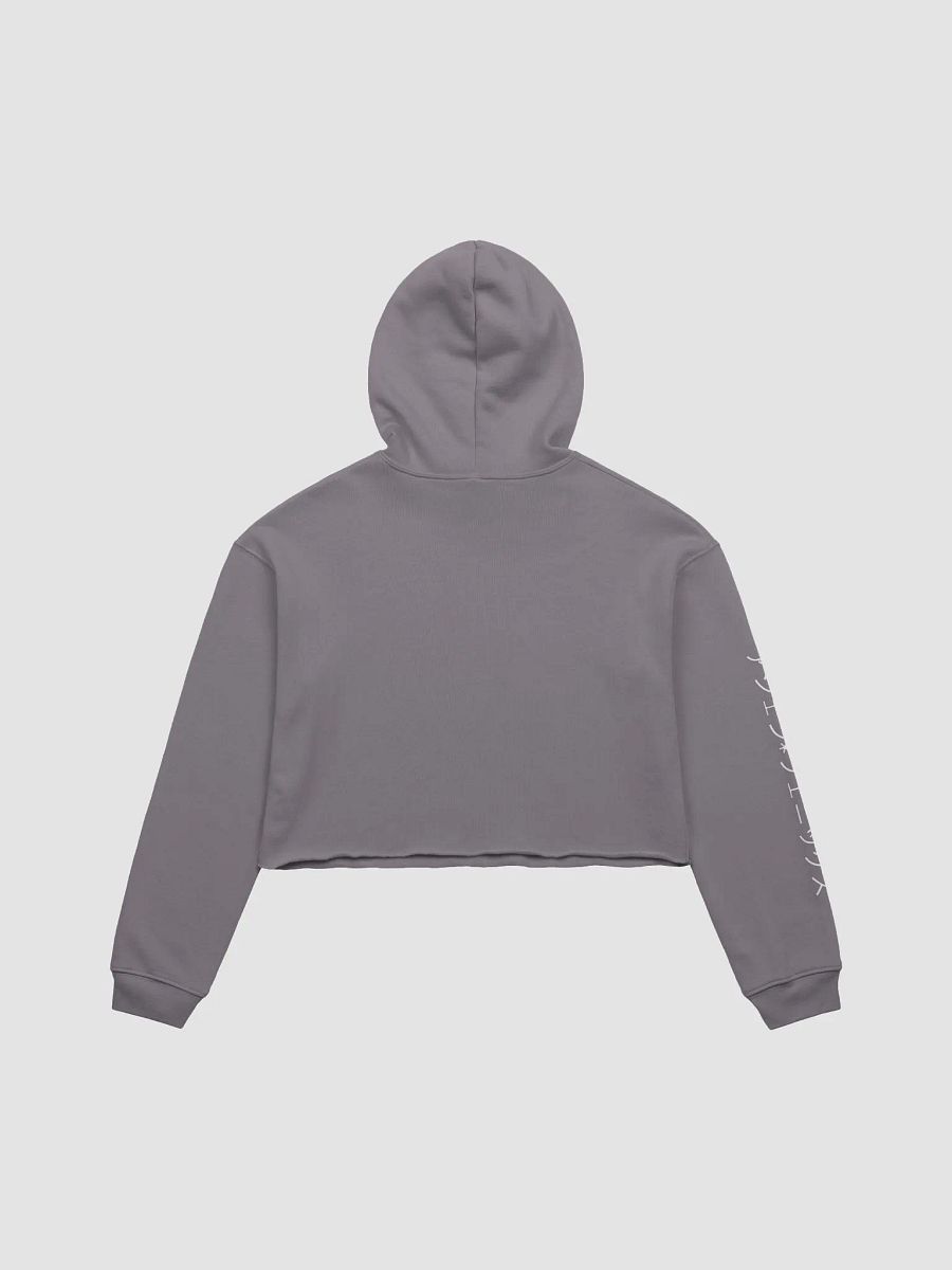 Anime Logo Crop Top Hoodie product image (3)