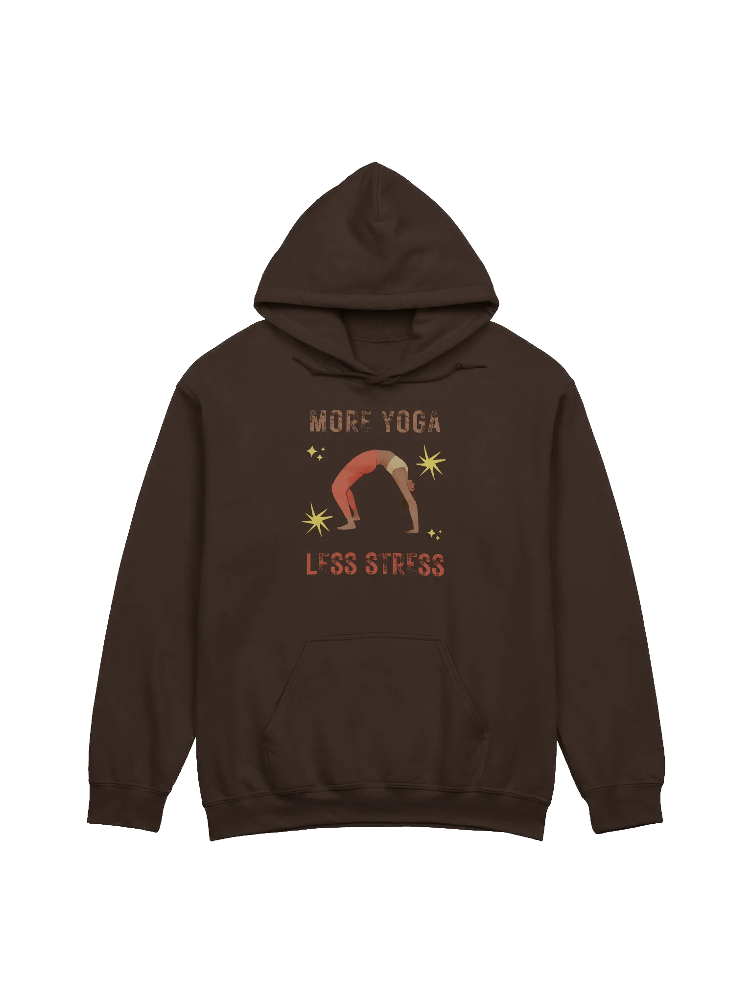 Yoga Serenity Hoodie: Embrace More Yoga, Less Stress product image (1)