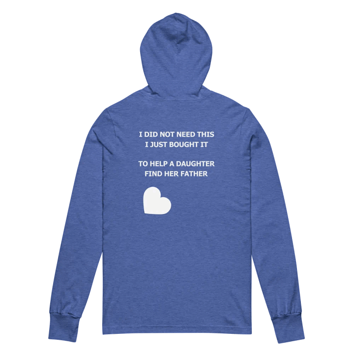 Bella+Canvas Unisex Hooded Long Sleeve Tee product image (2)