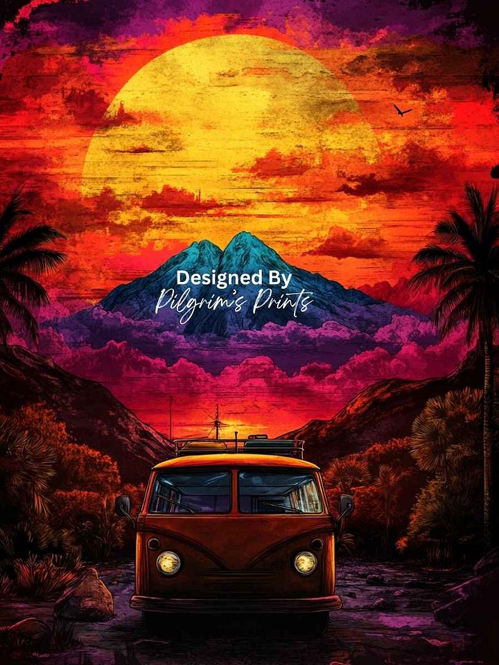 Sunset Roadtrip - 8x12 product image (1)