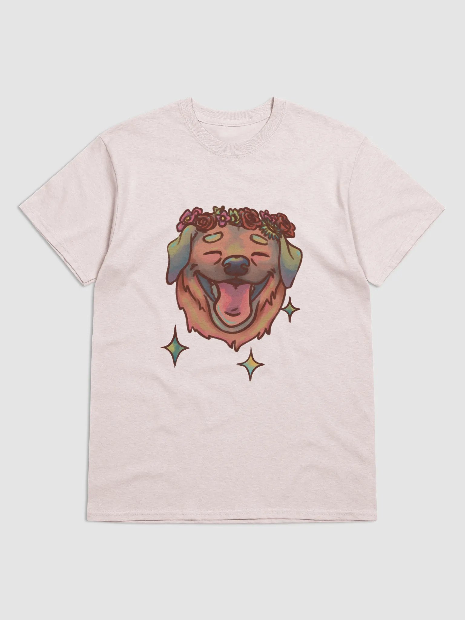 t-shirt : flower doggo product image (1)