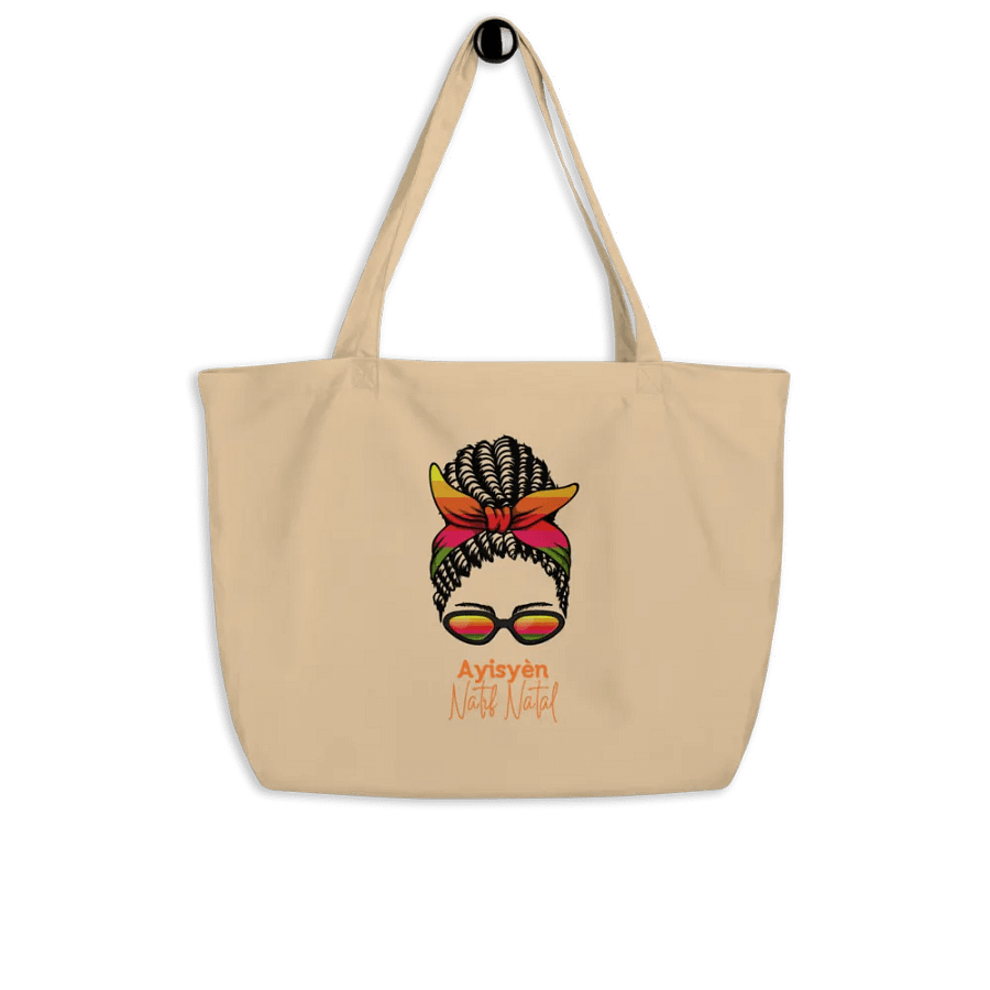 Ayisyèn Natif Natal Organic Tote product image (4)