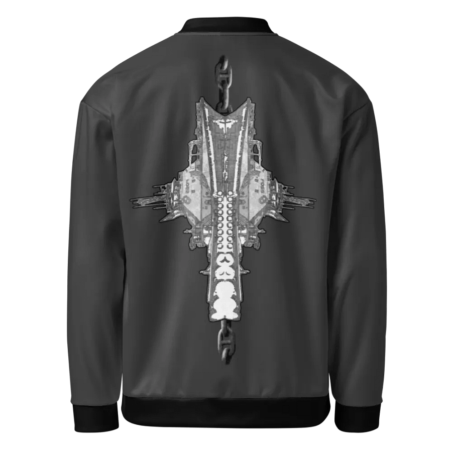 Black Foss double tug Bomber Jacket product image (1)