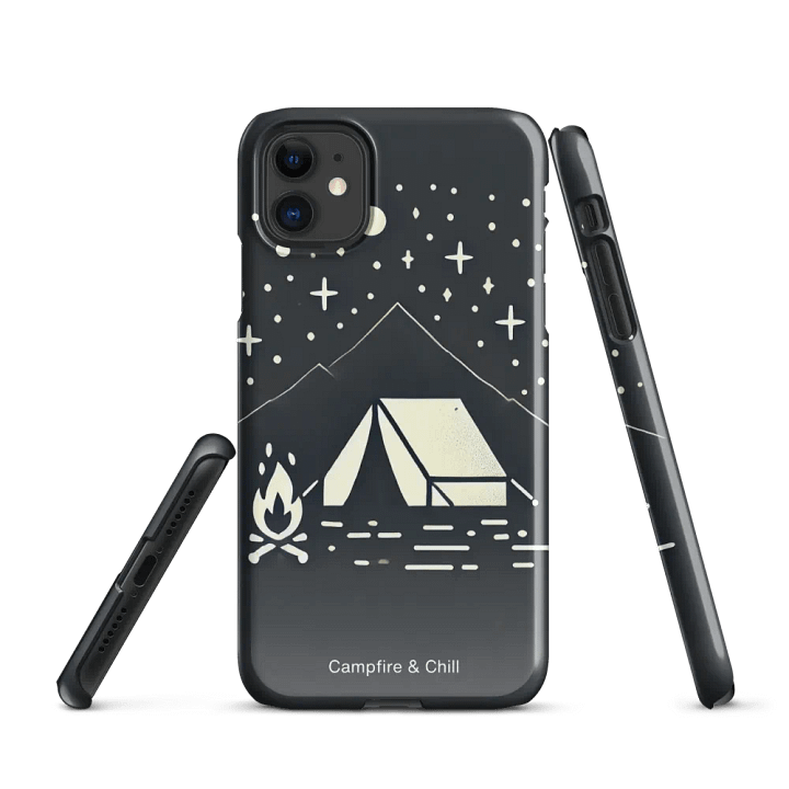 Campfire & Chill iPhone Case product image (2)