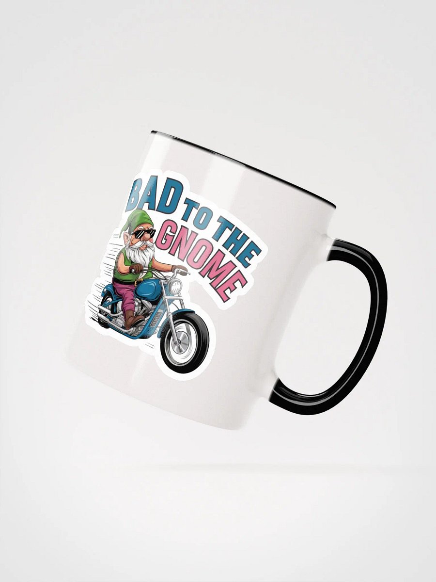Bad to the Gnome Mug with Color Inside product image (3)