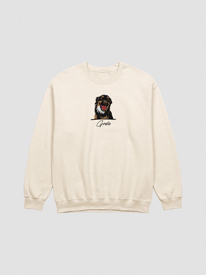 YOUR BEST FRIEND! / SWEATSHIRT WITH PERSONALIZED NAME / EMBROIDERED product image (2)