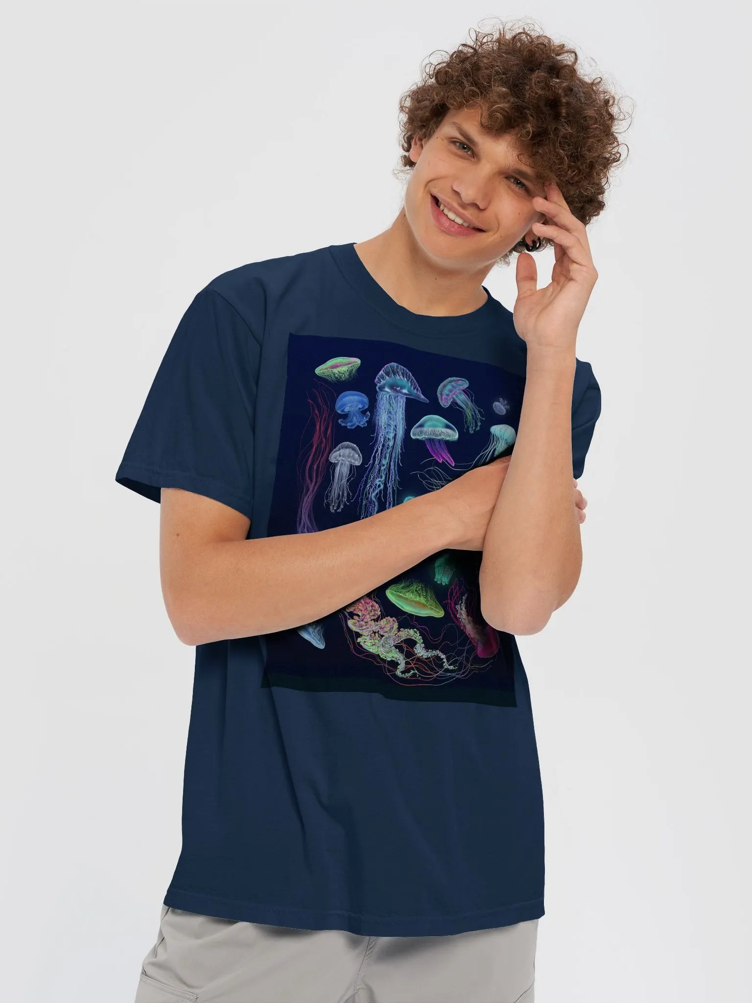Glowing jellyfish T-Shirt product image (4)