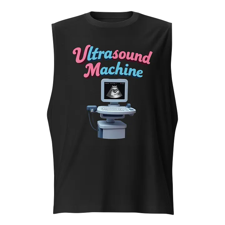 Stylish Ultrasound Machine Muscle Tank product image (1)