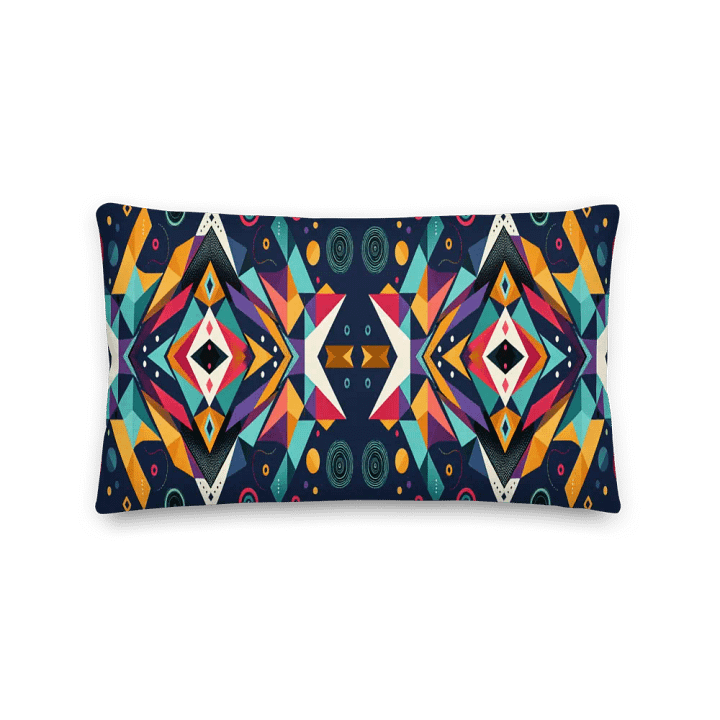 Geometric Kaleidoscope - Premium Pillow product image (2)