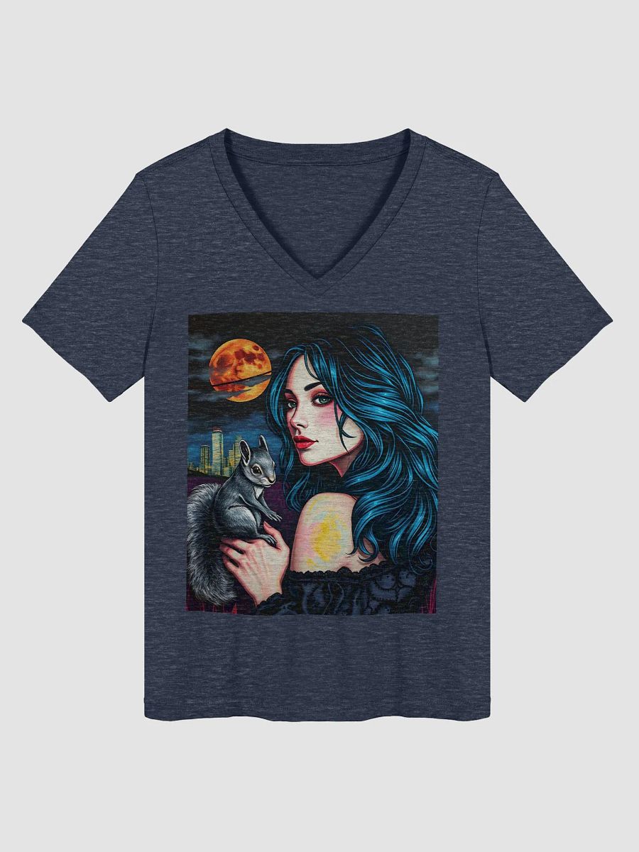 Chic Comfort: Relaxed V-Neck T-Shirt product image (1)