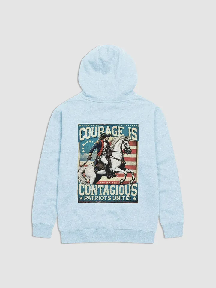 Courage Is Contagious Unisex Hoodie product image (2)