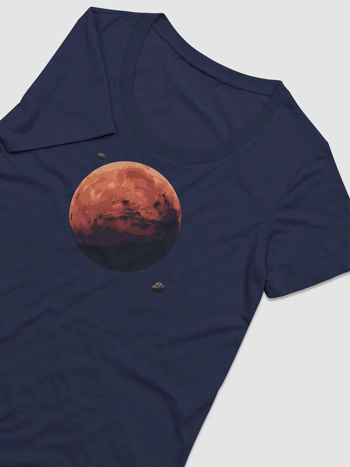 Mars, Deimos and Phobos Women's Space T-Shirt product image (2)
