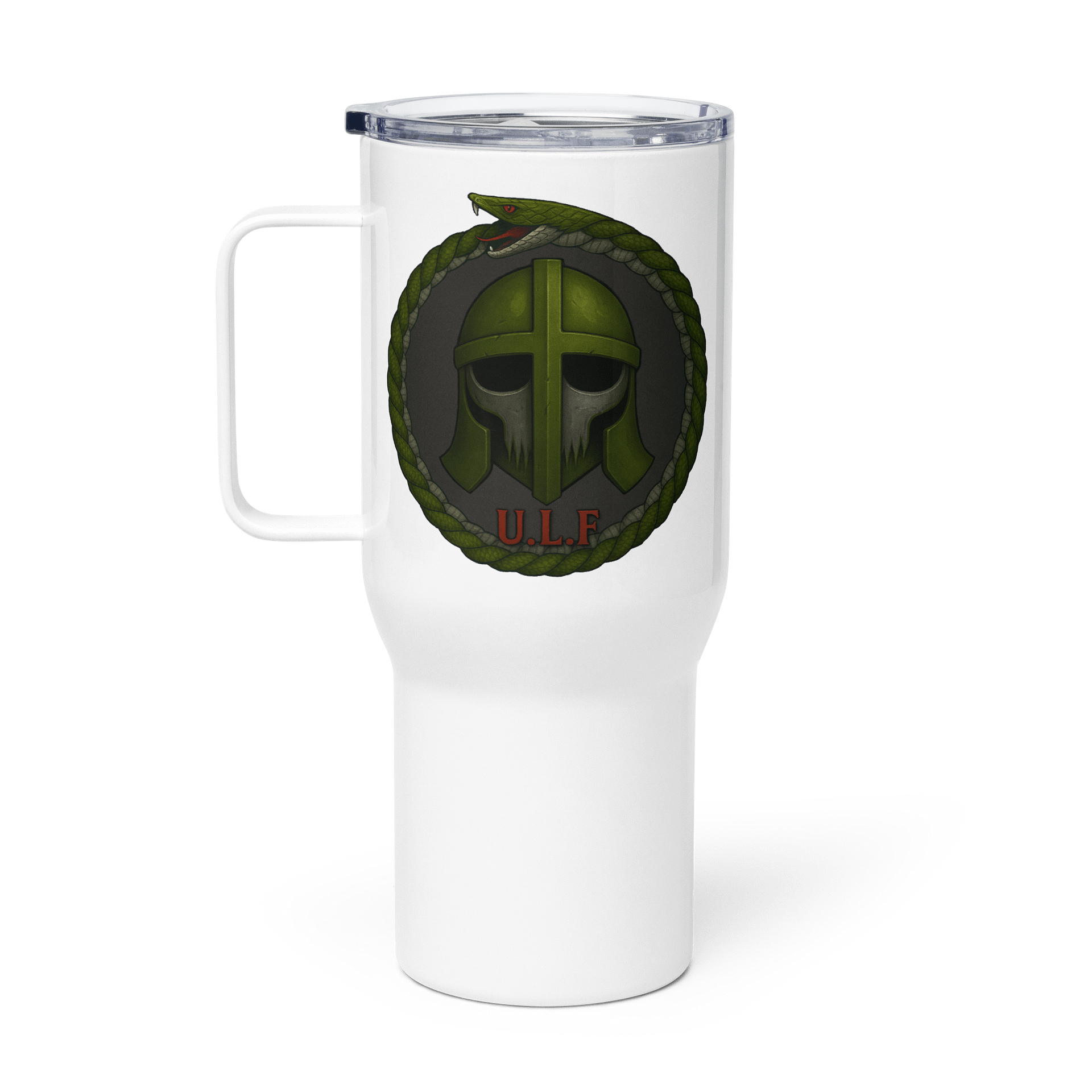 Ulfmyr Serpent Helm Travel Mug product image (1)