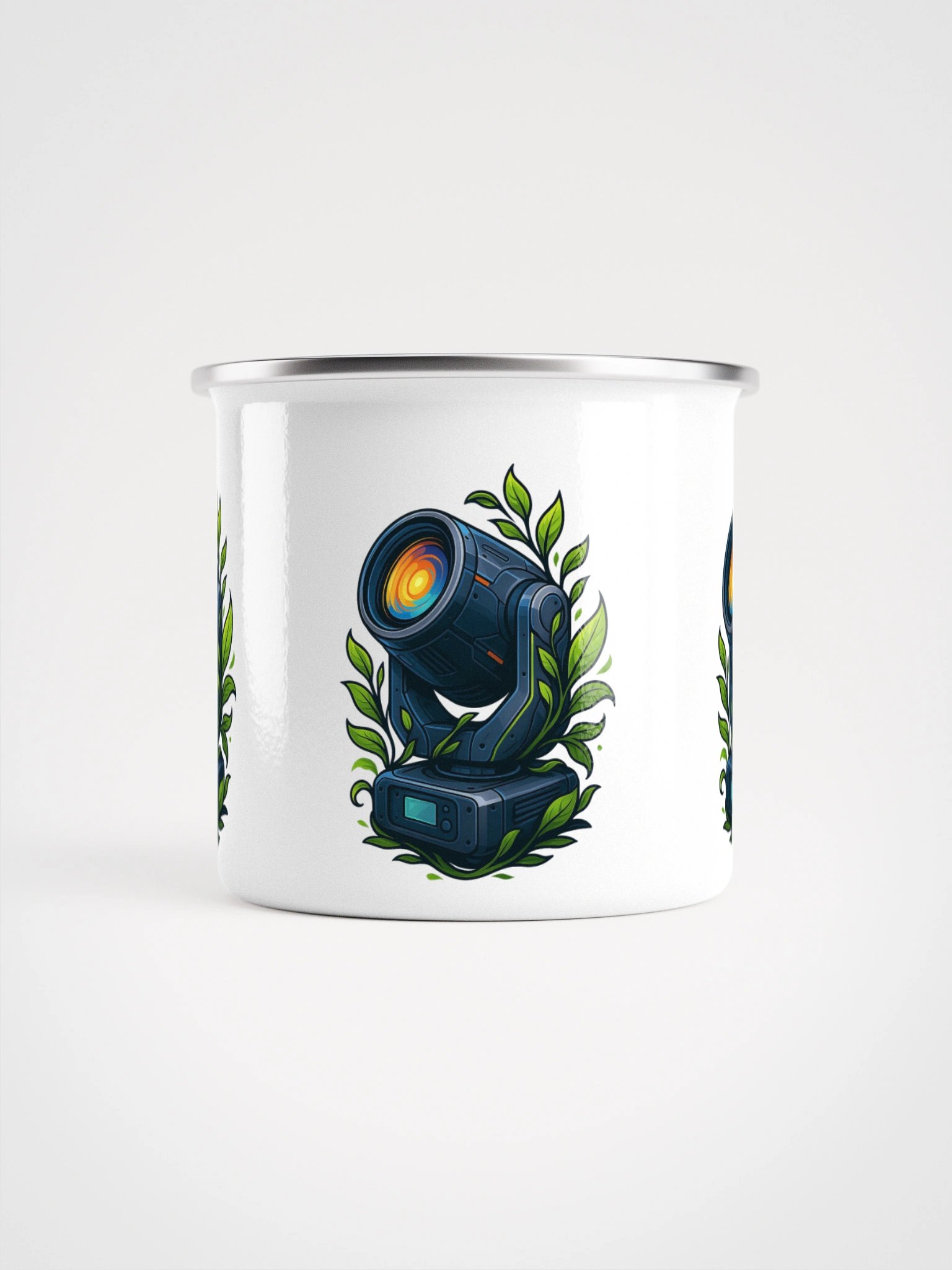 Theatrically Jerry: "Luminous Tea Leaves" Enamel Mug product image (2)