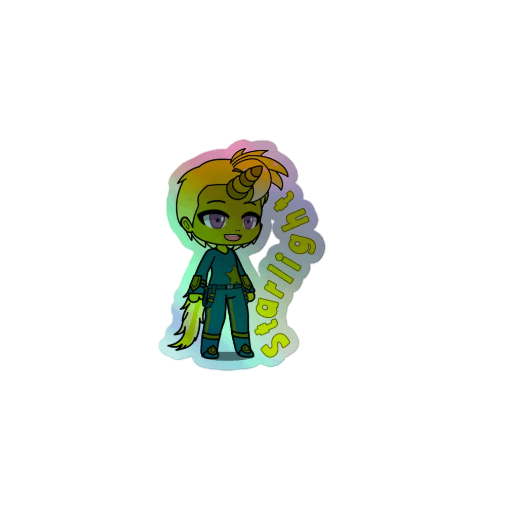 Starlight - Shadow Unicorns - rainbow sticker product image (1)