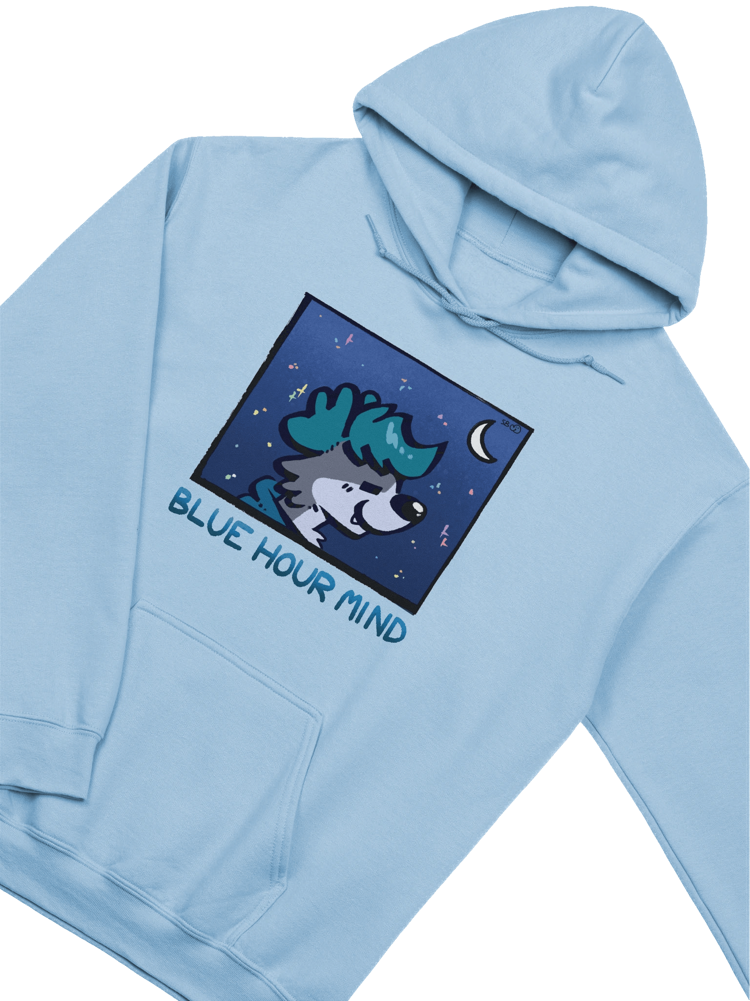 Blue Hour Mind Hoodie product image (11)