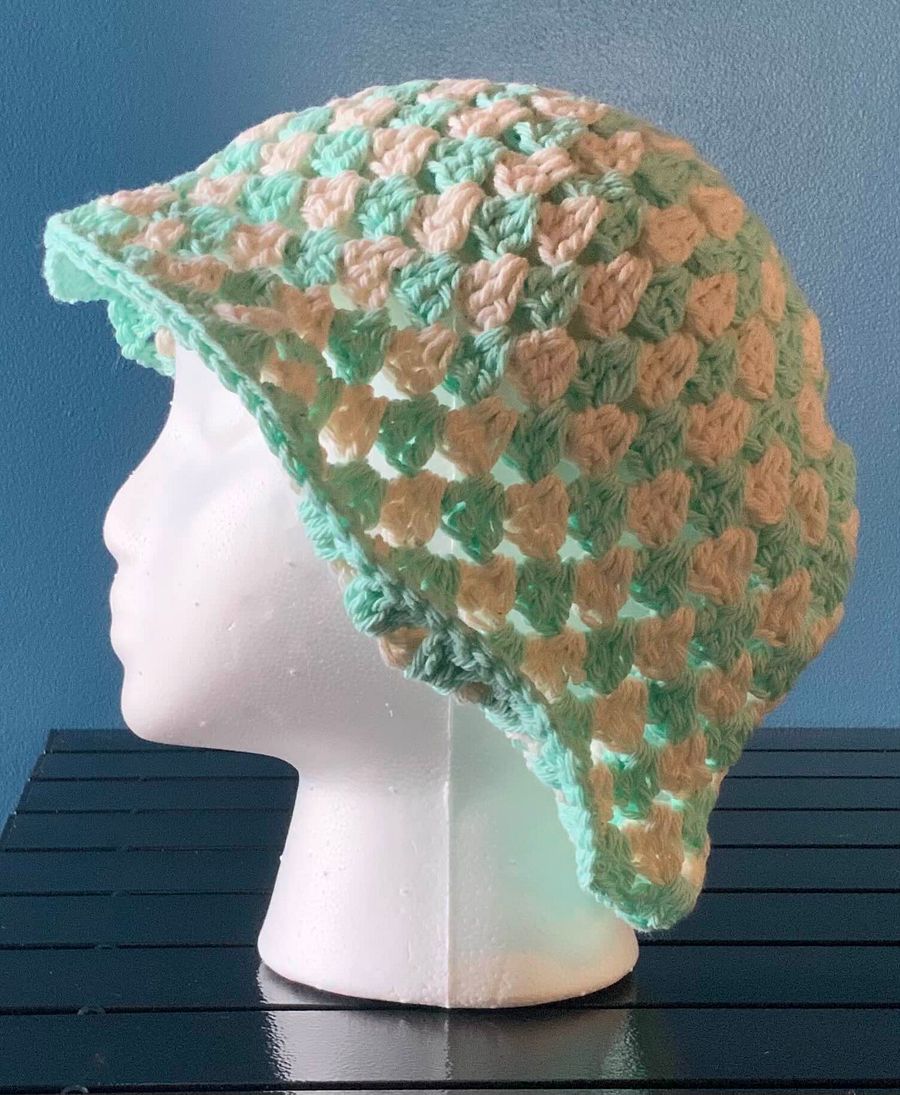 Sea Glass and Ecru Bucket Hat product image (4)