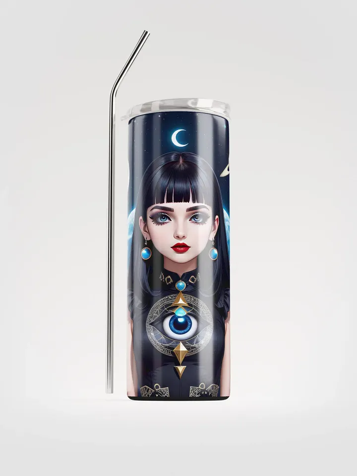 Mystic Girl 20 oz Skinny Stainless Steel Tumbler - v5 product image (1)