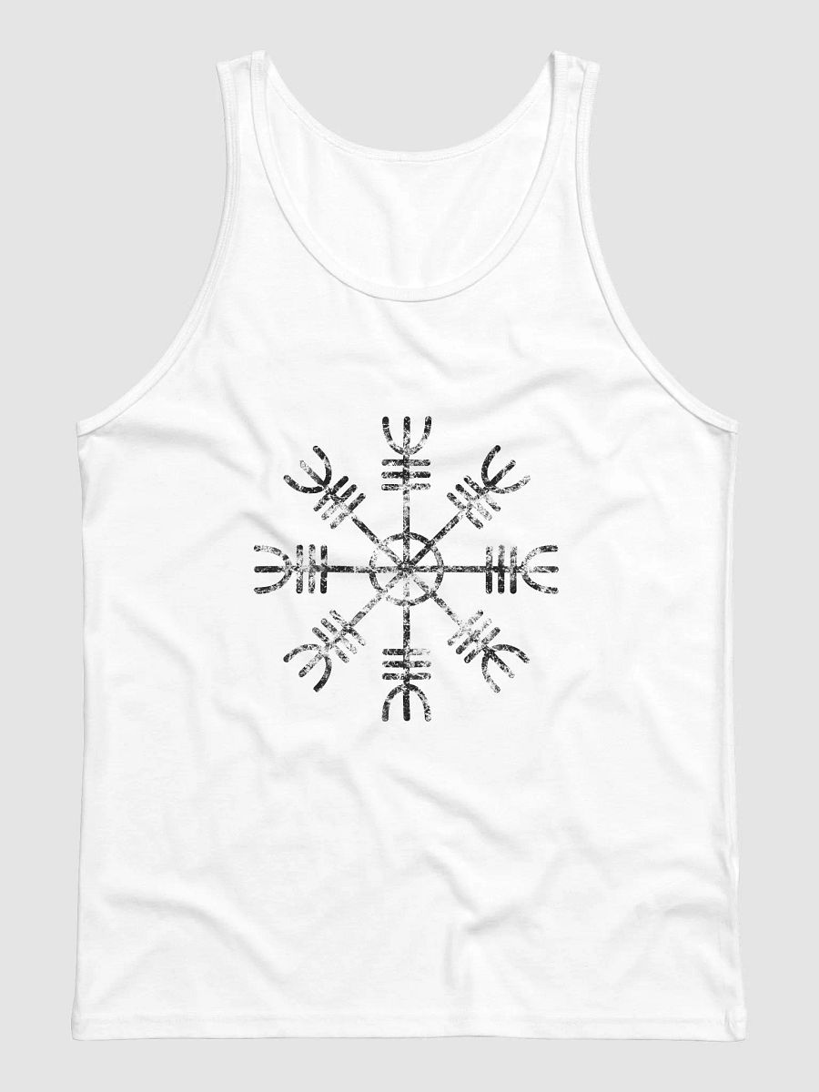 Helm of Awe Men's Tank Top White product image (2)