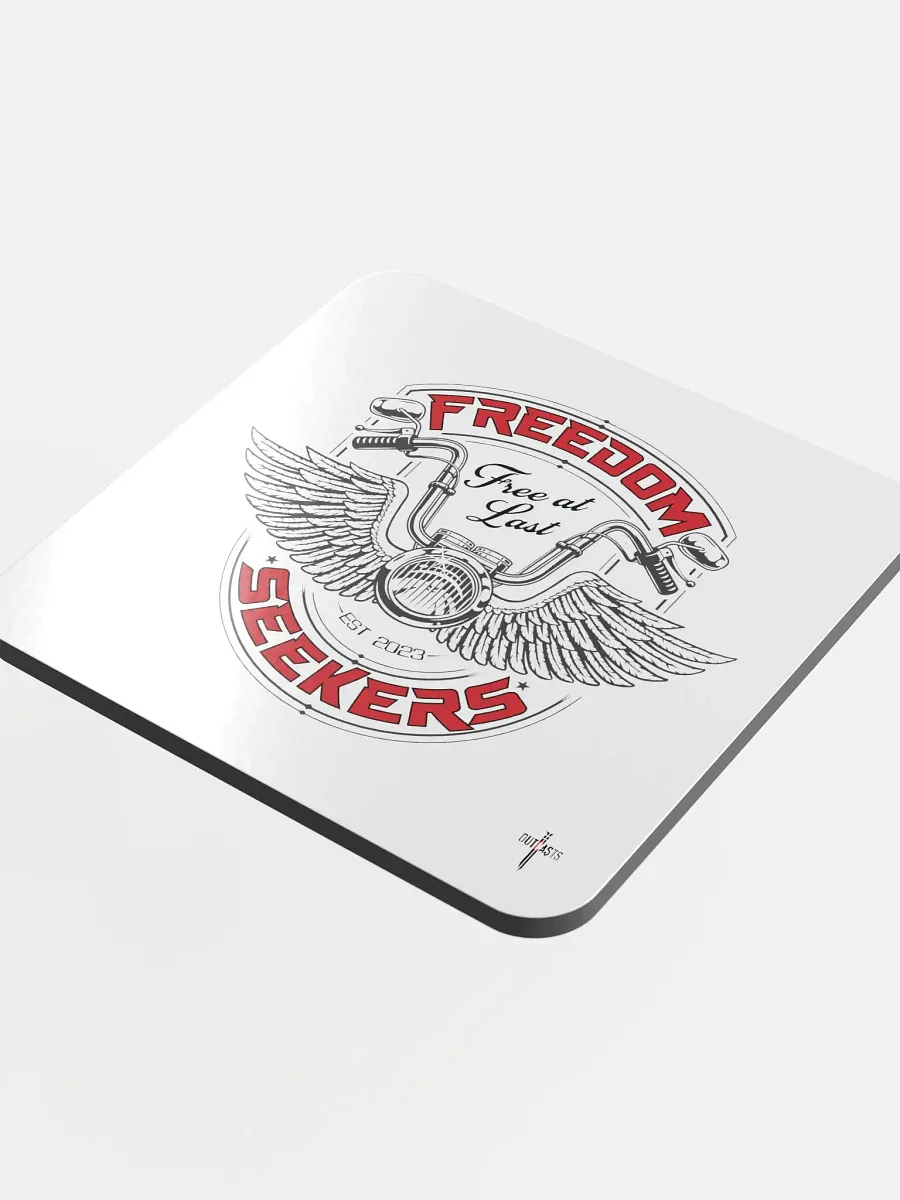 Freedom Seekers Glossed Cork Coaster product image (4)