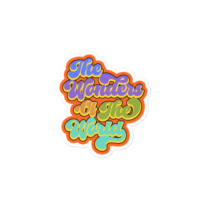 Wonders Die-Cut Magnetic Stickers product image (2)