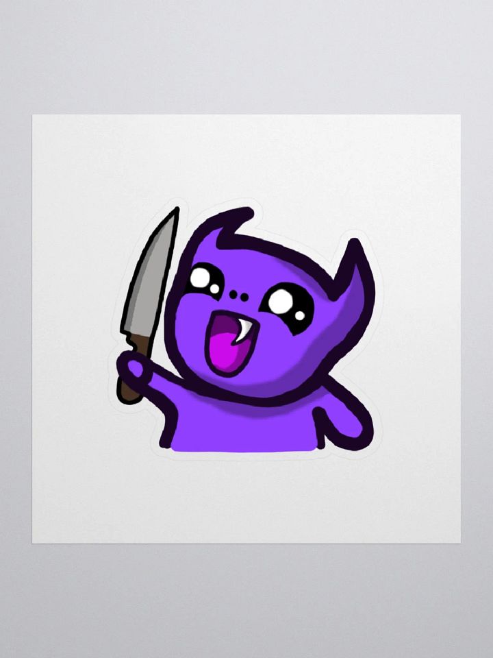 Stabby Jeffrey Sticker product image (2)