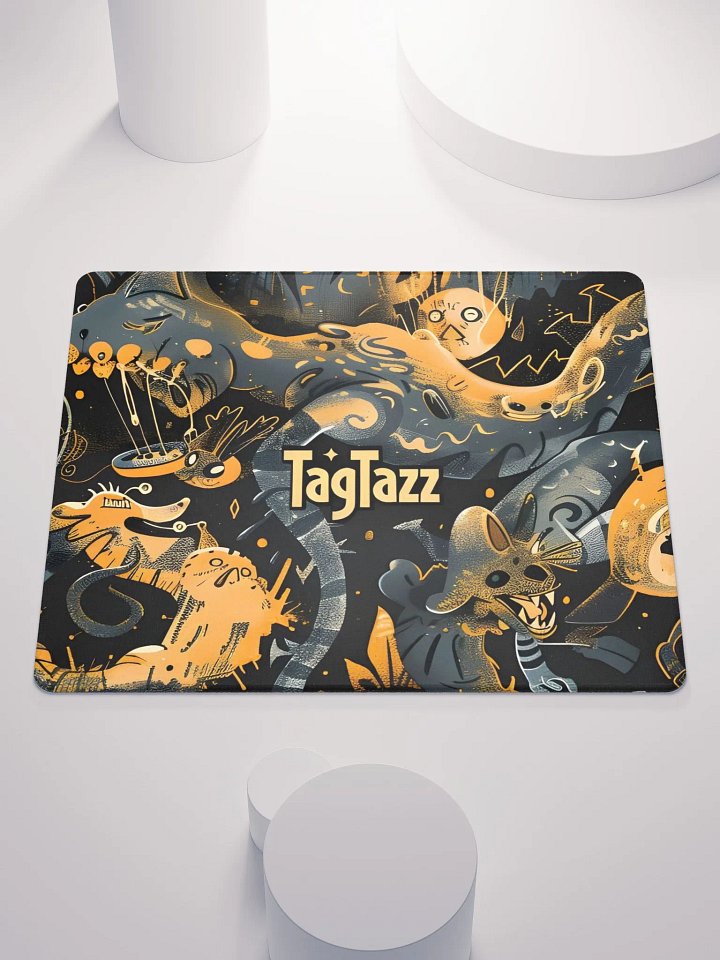 TagTazz Black & Gold Gaming Mousepad 3 product image (2)
