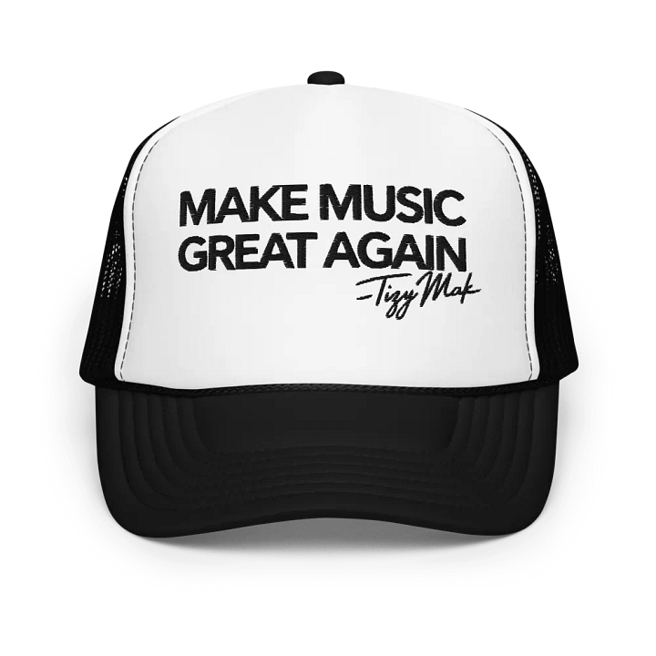 Make Music Great Again Foam Trucker Hat product image (4)