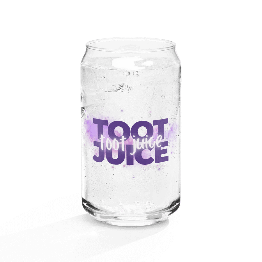 Clear Toot Juice! w/ Glowing Text product image (7)