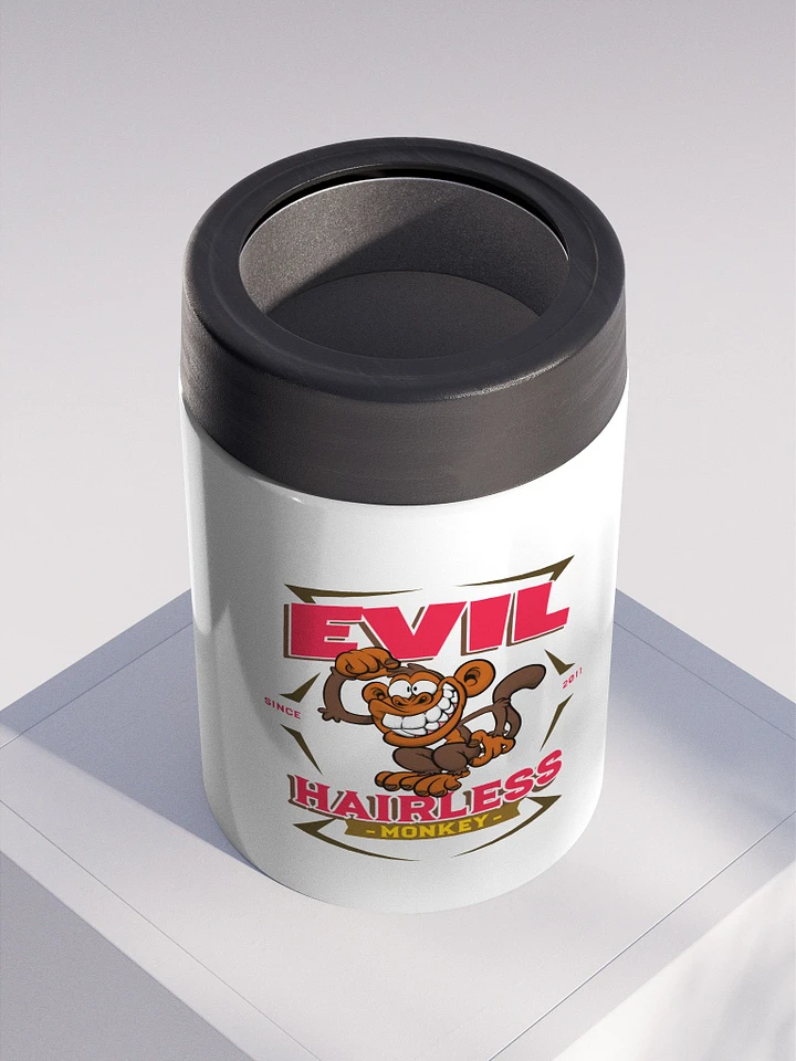 Evil Hairless Monkey v2 - Koozie product image (2)