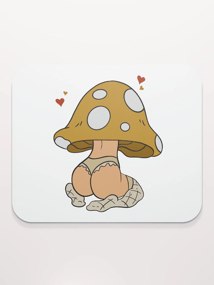Mushroom Baddie Desk Mat - Orange product image (2)