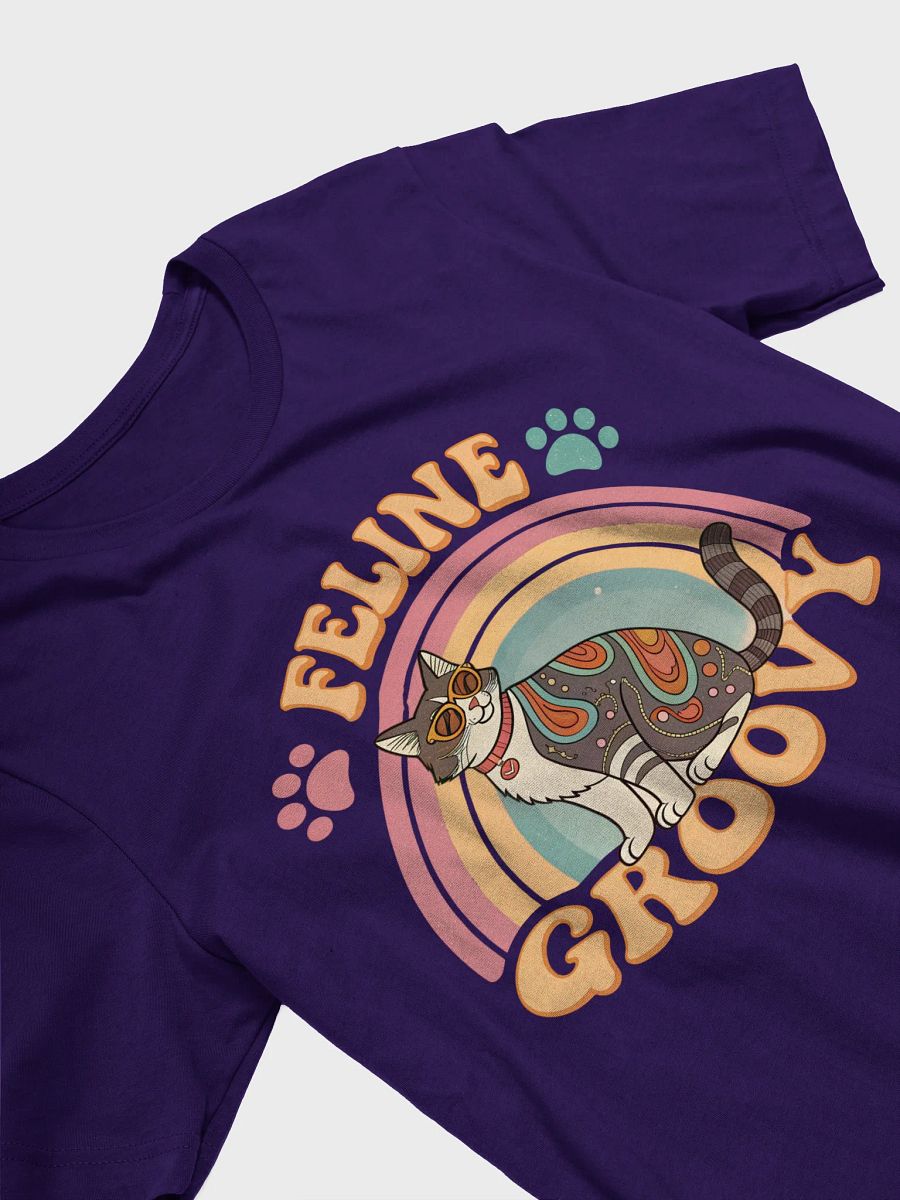 Feline Groovy Psychedelic T-Shirt product image (30)