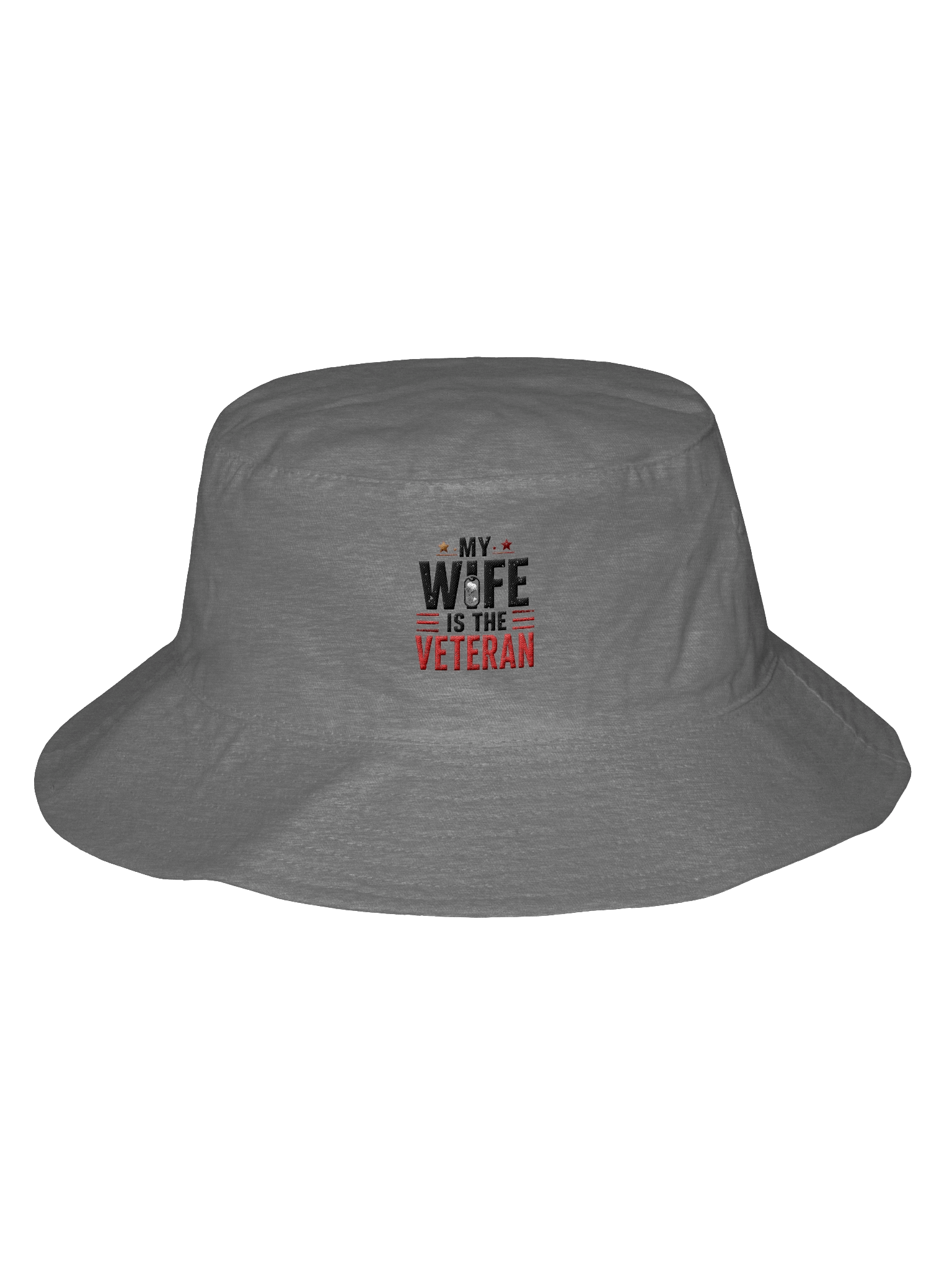My Wife Is The Veteran Bucket Hat product image (1)