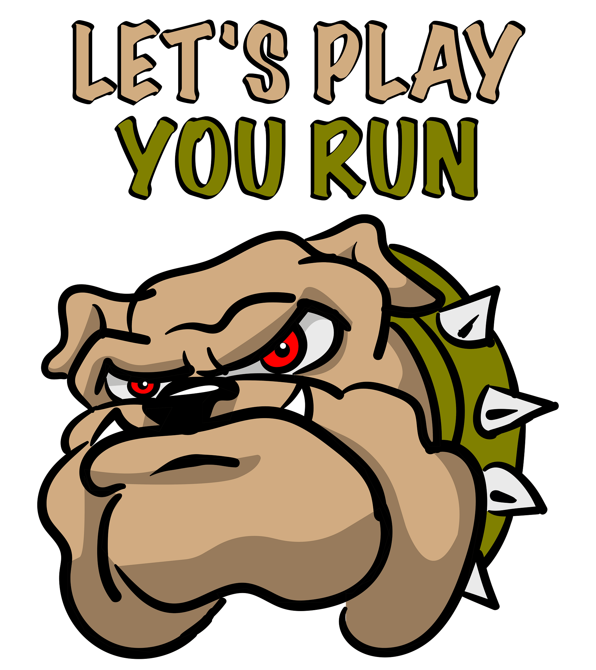 Mad Dog Wants To Play You Run T-Shirt product image (2)