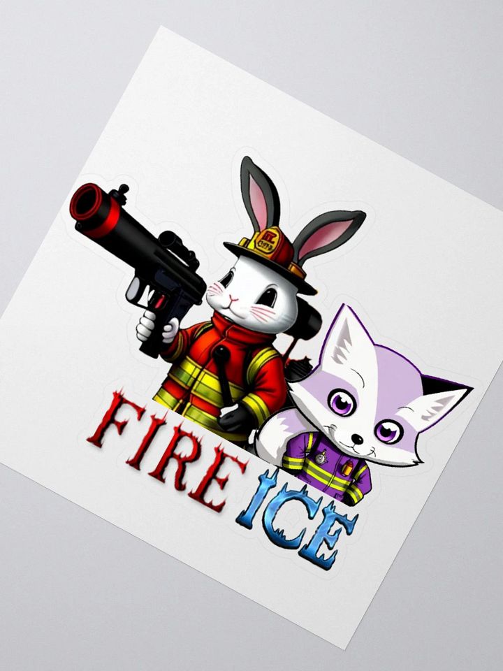 Fire & Ice Sticker product image (2)