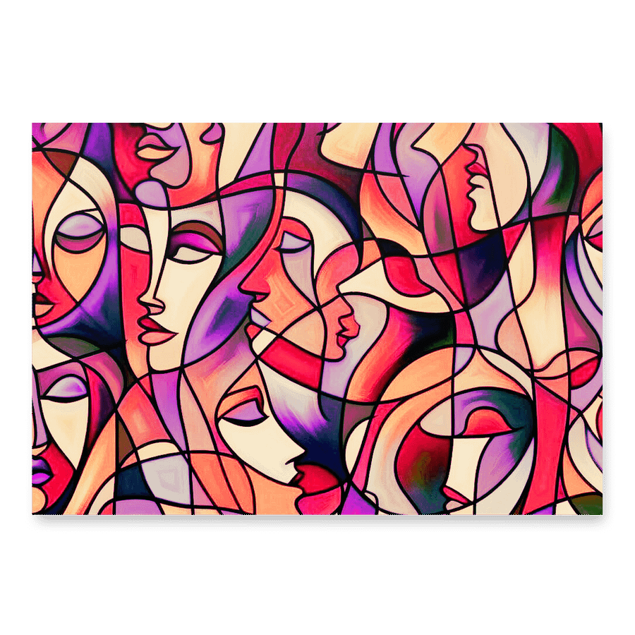 Womеns Faces Paper Sheets product image (2)