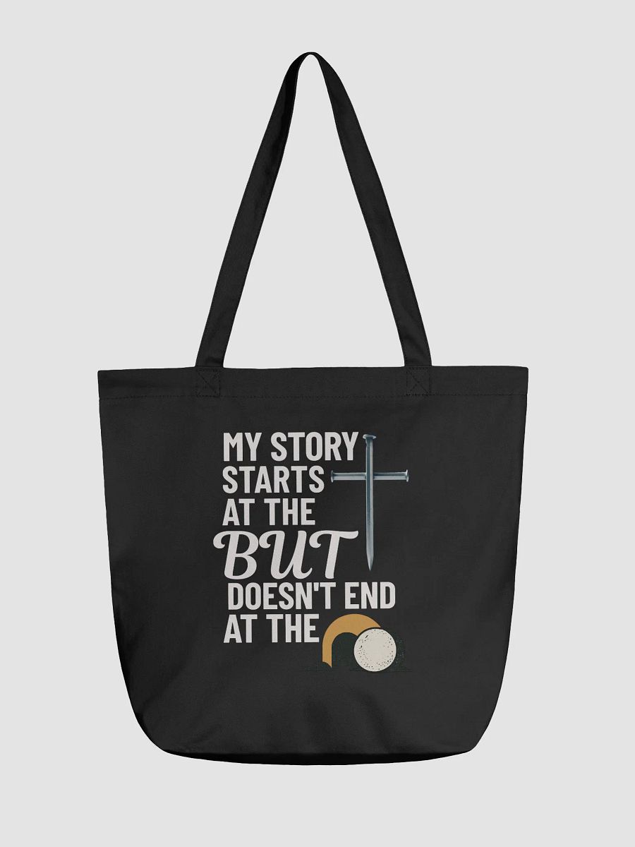 My Story Starts at the Cross – Faith Journey Tote Bag product image (1)