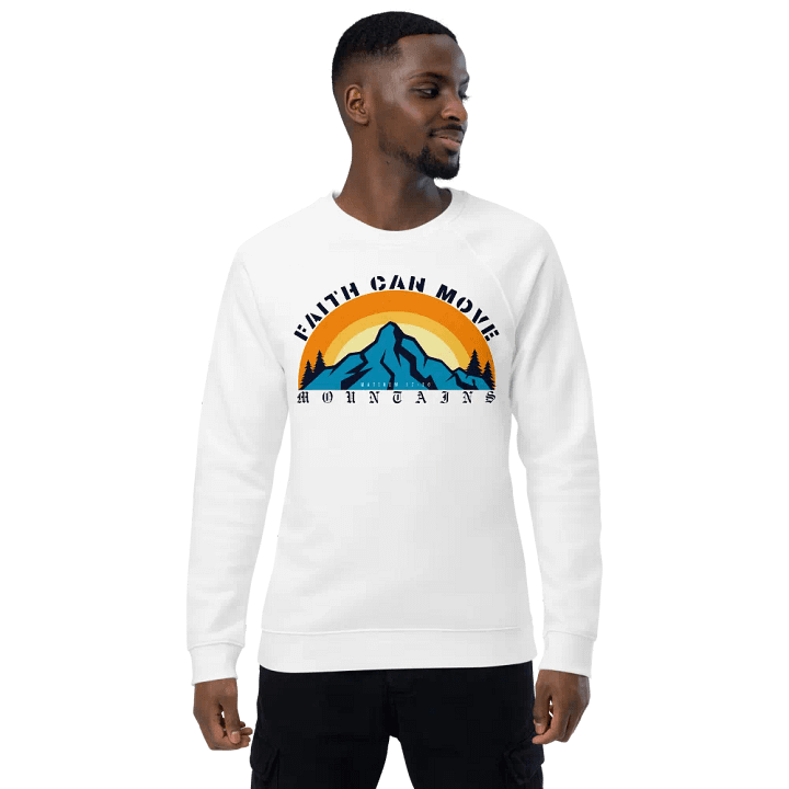Faith Moves Mountains Crewneck Sweatshirt product image (1)