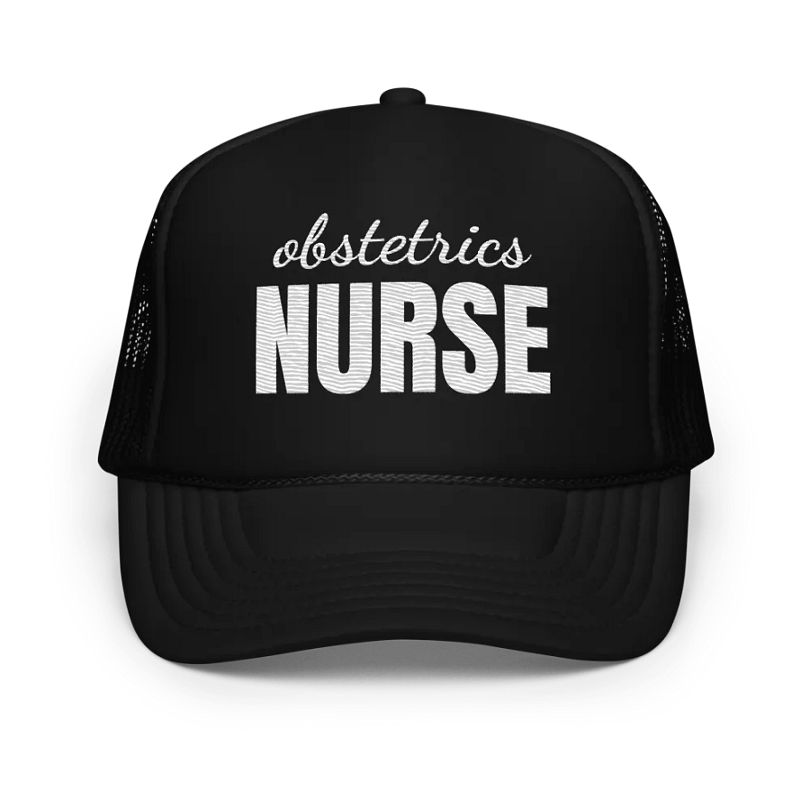 Obstetrics nurse - Embroidered Trucker Cap Hat product image (1)