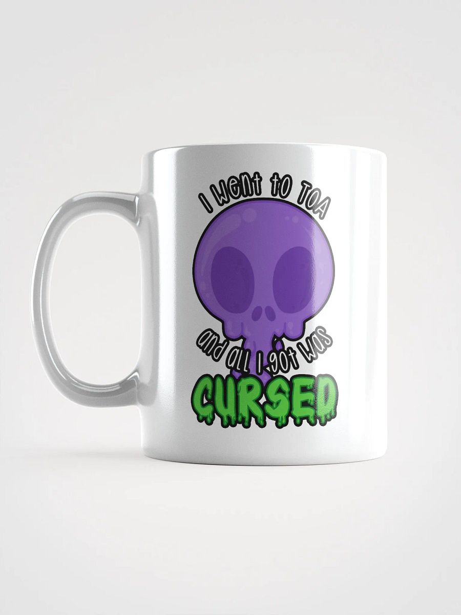 All I Got Was Cursed - Warlock - White Glossy Mug product image (6)