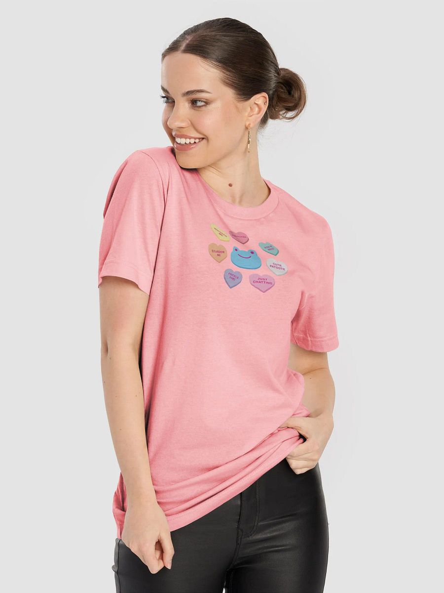 Froge Candy Heart Tri-Blend Tee product image (55)