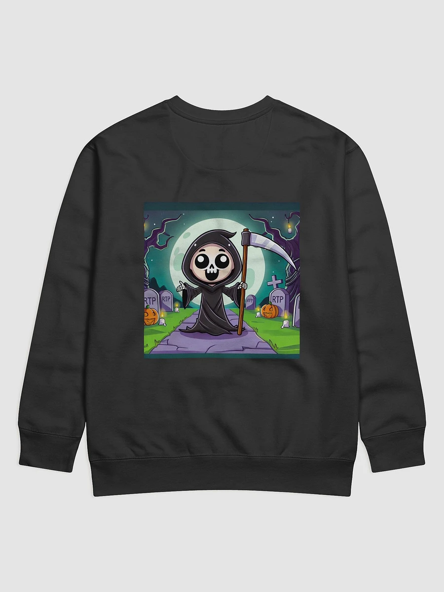 Chibi Grim Reaper Long Sleeve Shirt – Delightfully Dark product image (2)