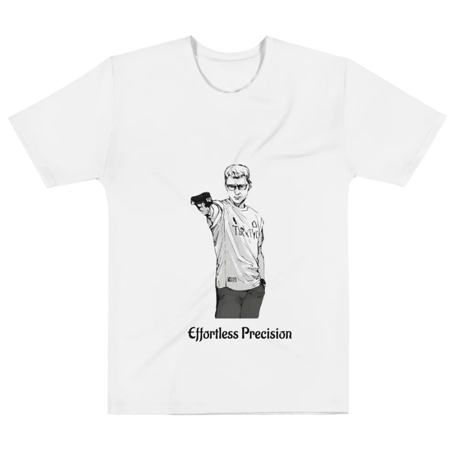 Olympic Icon: Yusuf Dikec Shooting Pose T-Shirt product image (6)