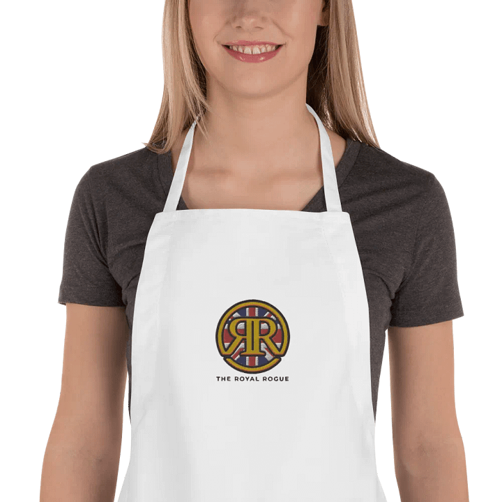 The Royal Rogue Apron (White) product image (1)