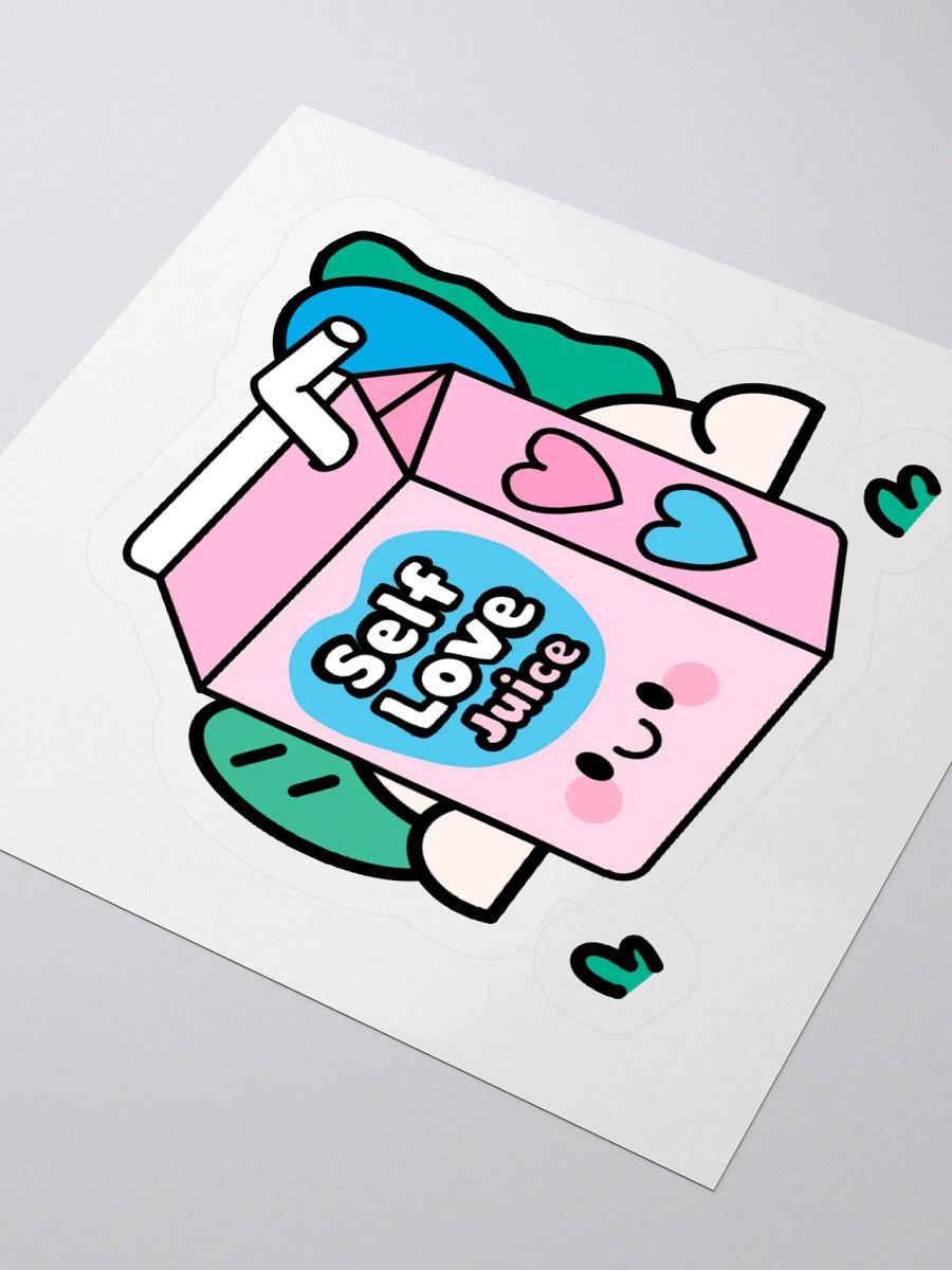 Self Love Juice Kiss Cut Stickers product image (9)
