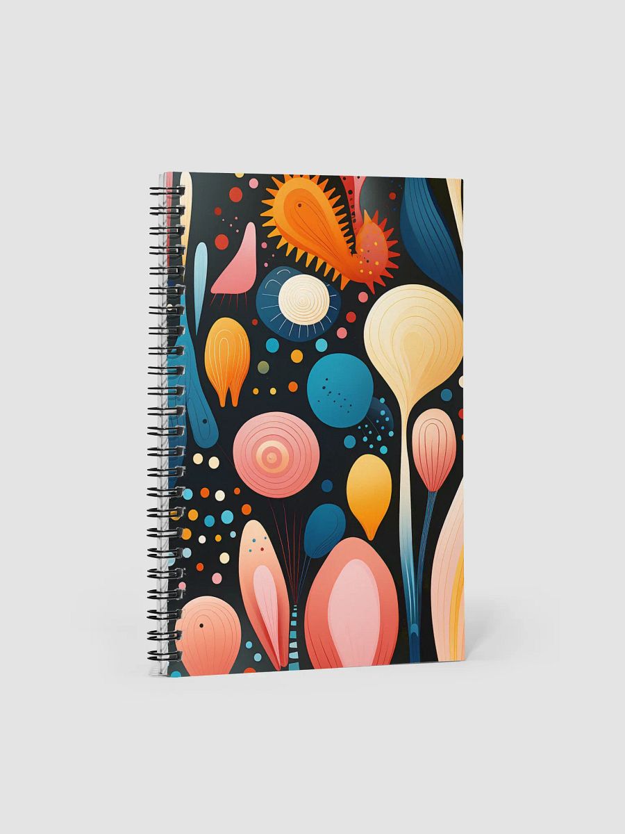 Cosmic Bloom Spiral Journal product image (1)
